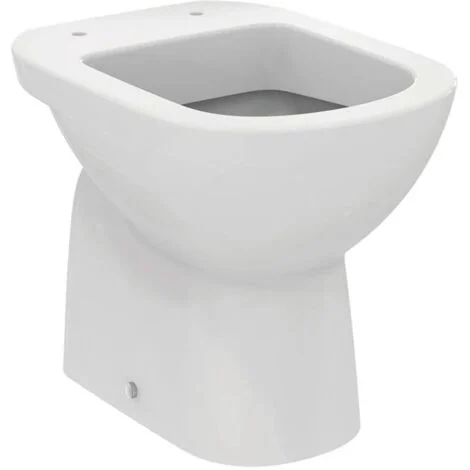 Ideal Standard I.LIFE A vaso a terra, scarico a pavimento a S, senza sedile, colore bianco finitura lucido T467201