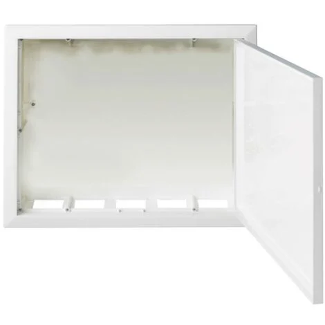Cassetta da incasso in plastica bianca per distribuzione gas e acqua dim. 175 x 260 x 82 mm 00000051484