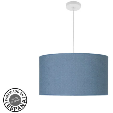 Ciondolo Fashion 3xe27 Bianco/blu Regx50x50 Cm C/diffusore