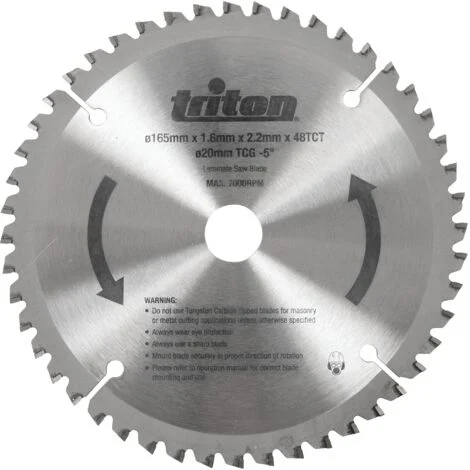 Triton Lama ad immersione per sega a traforo 48t TTS48TCG Lama 48T