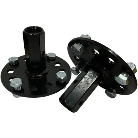 Bricoferr PT600041 - Albero esagonale 23 millimetri per le ruote in metallo (implementa motoazada)