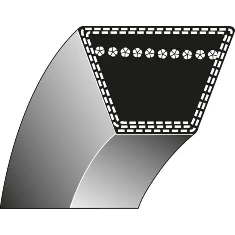 RATIOPARTS 17-585 - Cinghia trapezoidale tipo 1-10 x 700 Li