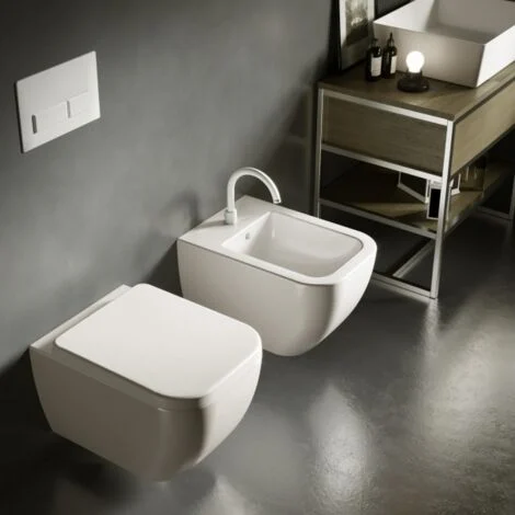 HATRIA Bianca bidet sospeso 36,0x52 1f senza fori laterali biancocodice prod: Y1X501