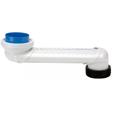 Curva a S Nicoll 709254 KP04 P87mm L475mm per sostituzione WC a pavimento