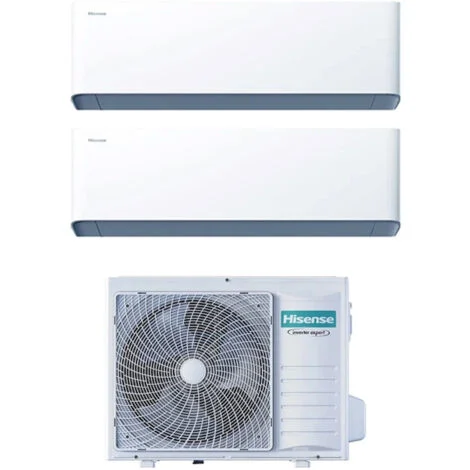 HISENSE Condizionatore dualsplit serie Uni Hb 12000+12000 Btu codice prod: HB35XU0AG HB35XU0AG 2AMW52U4RX