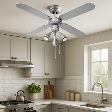 ventilatore da soffitto 102cm + luce - dlhb42s - bestron