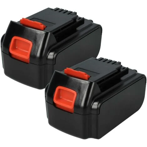 vhbw 2x batteria sostituisce Black & Decker BL4018, BL3020 per utensile elettrico (3000 mAh, Li-Ion, 18 V)