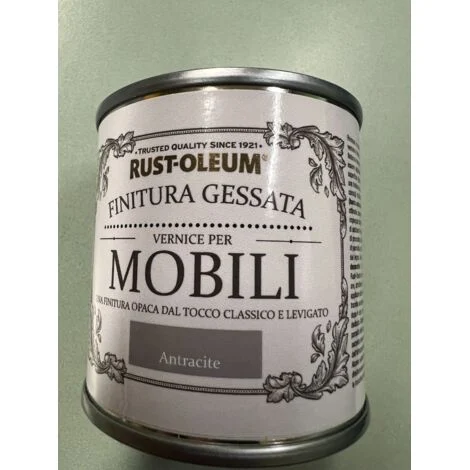 RUST-OLEUM - VERNICE LEGNO CHALKY ANTRACITE 0,125L