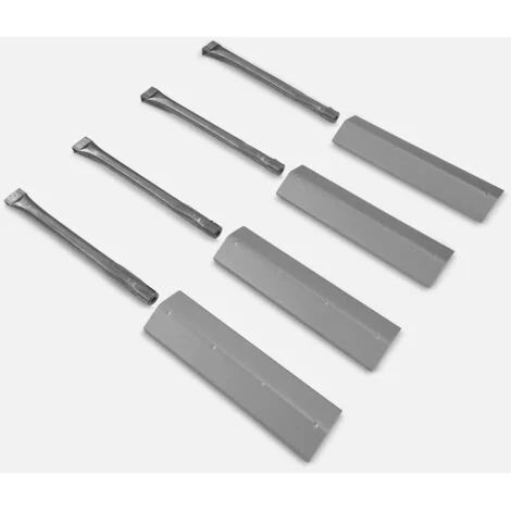 Set 4 bruciatori e 4 diffusori per barbecue Athos, Albert e Bazin