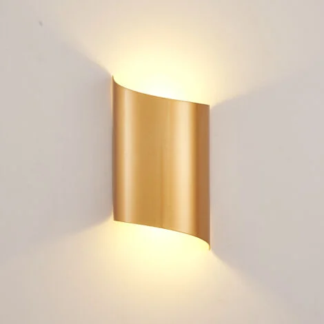 Applique bianca per interni, applique bianca calda, applique per camera da letto, applique a LED, applique dorata. Arazzo da parete - Applique per bambini RW