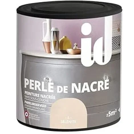 ID VERNICE DI FINITURA PERLE DE NACRECOLORE SELENITE - 0.5 LT