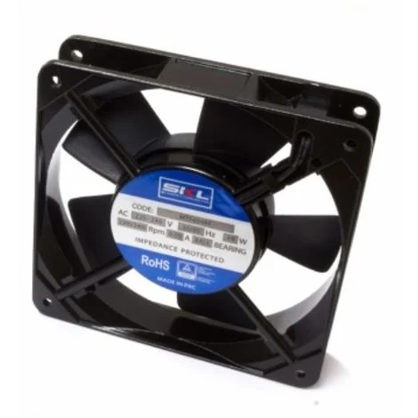VENTILATORE QUADRATO VENTOLA RAFFREDDAMENTO FRIGO 92 X 92 MM 220VOLT