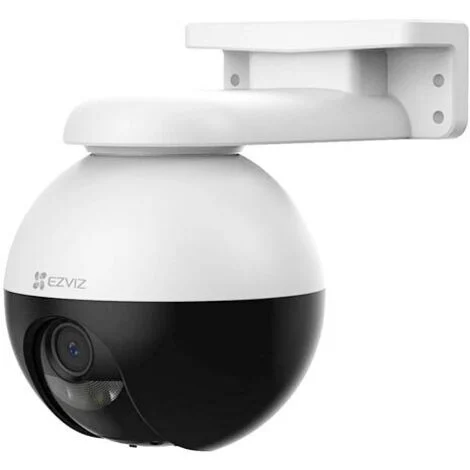 EZVIZ C8W Pro 5Mp Telecamera motorizzata PTZ 2K+ WiFi Visione Panoramica 360° Rilevamento AI intelligente e Visione Notturna a Colori IP65