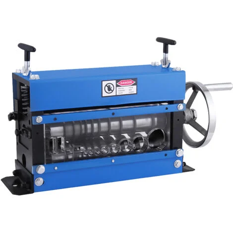 Mophorn manuale filo cavo spelacavi macchina 1-40 mm rame spelacavi Macchina Spelafili Portatile con Display LCD