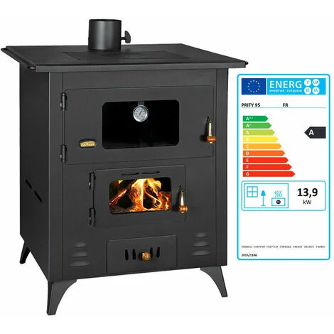 Forno a legna da ardere grande forno cottura forno a legna 13,9 kw riscaldamento power