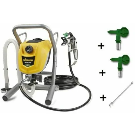 Wagner Airless HEA Control Pro 250M Pistolet a peinture Airless + 2 buses + rallonge