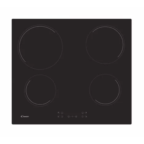Piastra vitrocéramica CANDY 6500W 59 cm, CANDCH64CCB