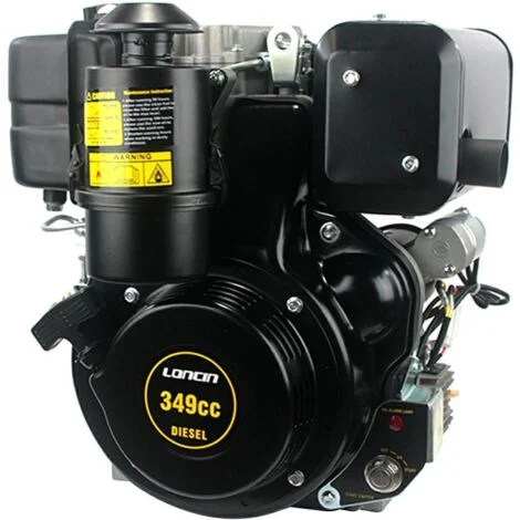 Motore Diesel Loncin D350FC Albero Orizzontale Conico Avviamento Elettrico