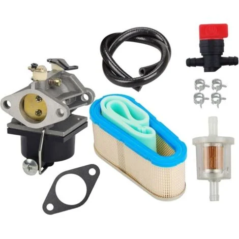 Carburatore, con filtro aria 36356, valvola di intercettazione, filtro carburante, tubo carburante, per Tecumseh OHV125, OHV130 e OHV135, modello sostitutivo 640065A