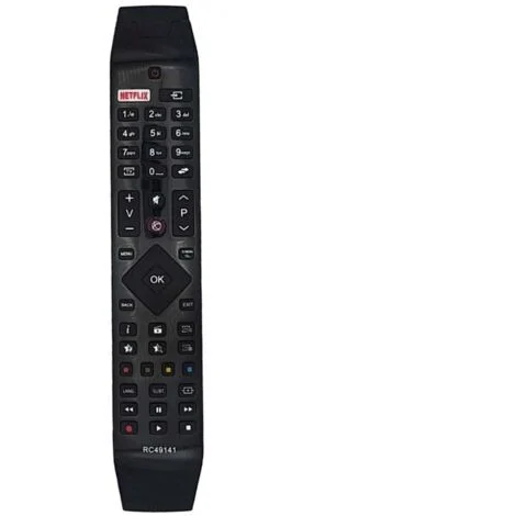 Telecomando Hitachi RC49141 XY1352 per Netflix TV