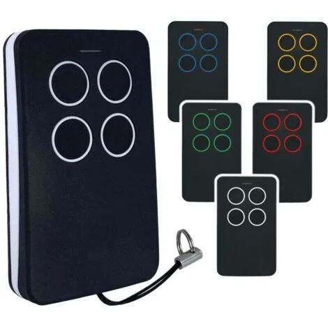 Telecomando per porte automatiche con codice rolling code e codice fisso multifrequenza