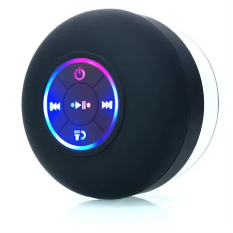 Altoparlante Bluetooth per doccia con ventosa, impermeabile e antispruzzo, qualità audio HD, facile abbinamento