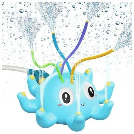 KZQ 14,2 cm x 18,3 cm x 7,3 cm Giochi d'acqua per bambini all'aperto, Giocattoli con irrigatore ad acqua per bambini, Irrigatore per prato, Giocattoli con irrigatore, Giochi da giardino per bambini al