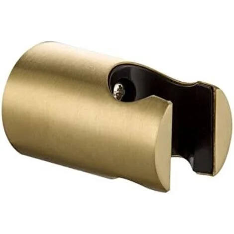 Supporto per soffione doccia in oro, supporto per doccia rotondo in ottone massiccio, supporto per doccia, supporto per doccetta per spruzzatore