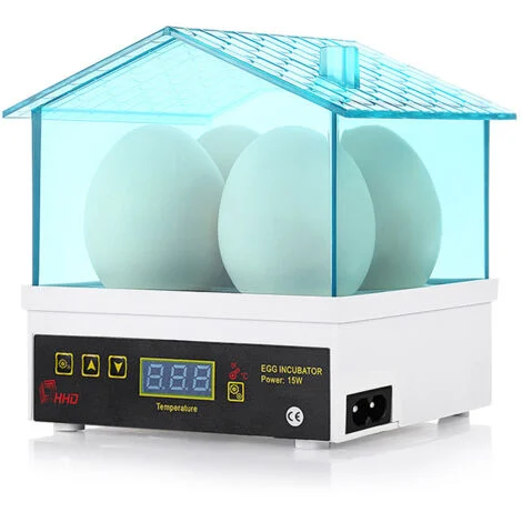 Incubatrice digitale per uova Incubatrice da cova per uova Casetta con controllo automatico dell'umidità Macchina digitale professionale per covare pollame per covare polli Uccelli Anatra Quaglia Tacc