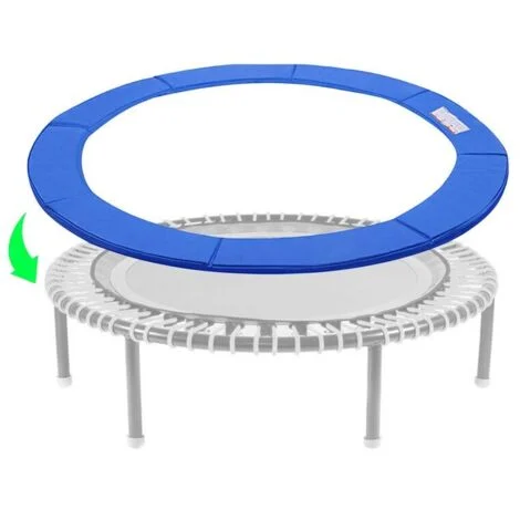 Copertura protettiva per molle per trampolino da 305 cm - Copertura di sicurezza impermeabile blu