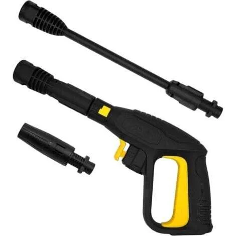 Kit pistola a grilletto da 2100 psi, impugnatura per pistola con lancia rotante, pistola ad alta pressione per sistema di sgancio rapido del tubo Karcher K2 K3 K4 K5 K7 - INHHUB