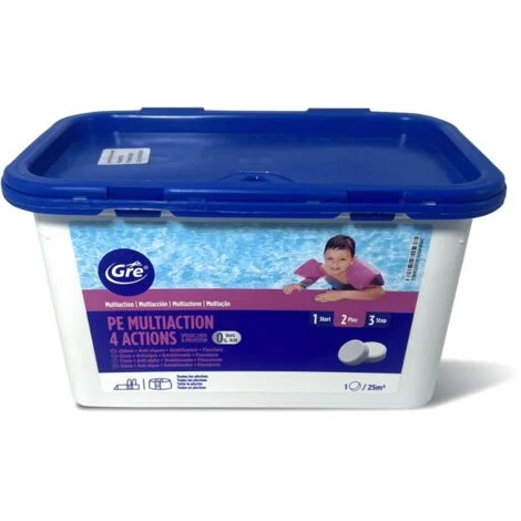 TRATTAMENTO 4 AZIONI, ZERO BORICO E SENZA SOLFATO DI RAME, PASTIGLIE DA 250GR - 1KG