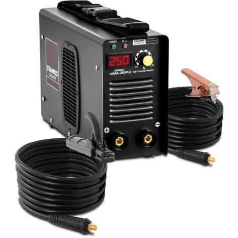Saldatrice MMA IGBT compatta e affidabile con display LED 250A 230V S-MMA-250PI.2
