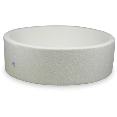 Piscina asciutta 130x40 Boucle Bianca senza palline