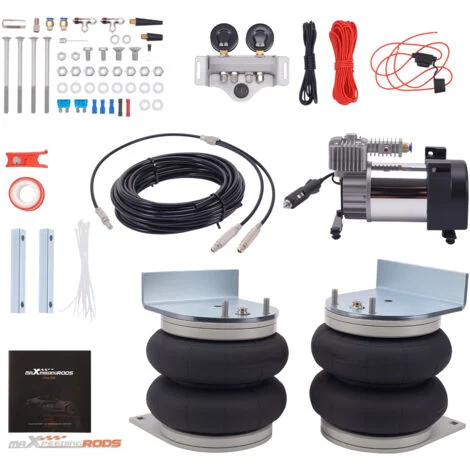Kit Sospensioni Pneumatiche + Doppio manometri for Renault Master X62 FWD 2010-