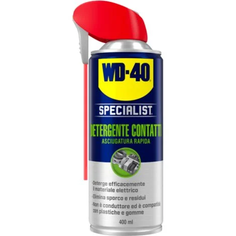 WD 40 SPECIALIST DETERGENTE CONTATTI ASCIUGATURA RAPIDA 400 ML