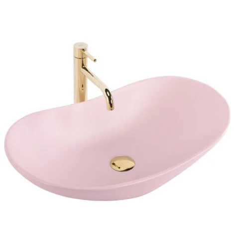 LAVABO DA APPOGGIO REA ROYAL PINK