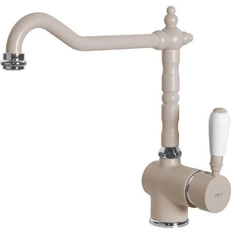 Rubinetto Miscelatore Cucina Elleci Rio Granitek Avena MGKRIO51