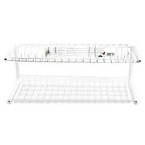 Scolapiatti 2 Piani Plast.cm.60x24x23