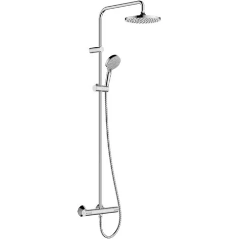HANSGROHE Colonna doccia 200 1 getto EcoSmart 9l/min Vernice Blend con miscelatore termostatico per doccia