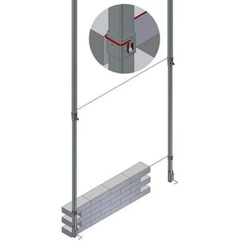 RIGONE A MOLLA ZINCATO CON PEDALE 210/320CM