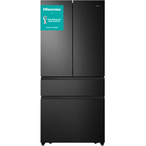 Hisense RF540N4SBF2 Frigorifero Side by Side 533L No Frost Nero Libera Installazione