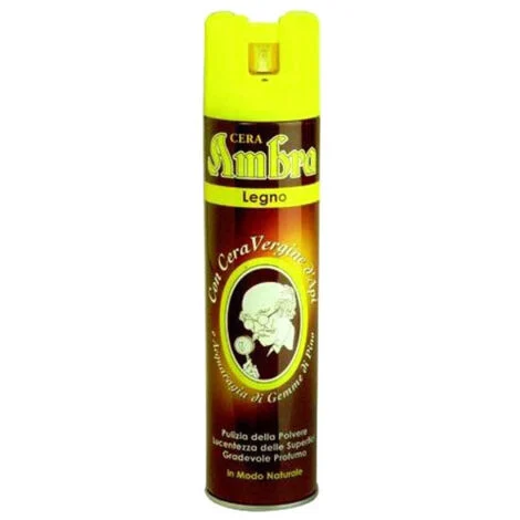Cera Legno Ambra Spray Ml 400 Ambrosoli