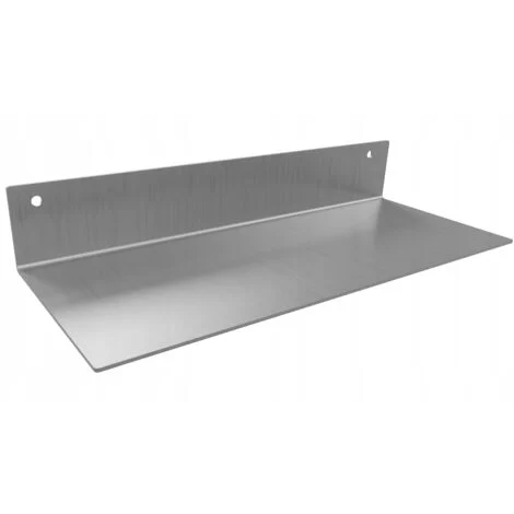 Mensola da parete in acciaio inox LOFT 40 cm