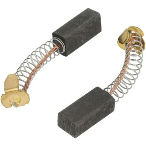vhbw 2x Spazzole al Carbone per Motore 6mm x 8mm x 18mm per Attrezzo ElettricoHitachi, Makita, Milwaukee, Panasonic, Ryobi, Stihl