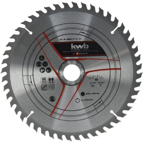 EINHELL Lama Metallo 254X30Mm 49589551 Kwb