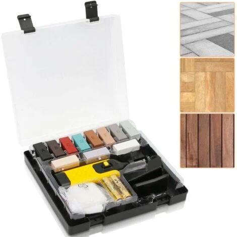 Kit di riparazione per piastrelle e pavimenti in pietra, riparazione pavimenti, incluso fonditore di cera, vasi di terracotta, superfici in ceramica per la riparazione