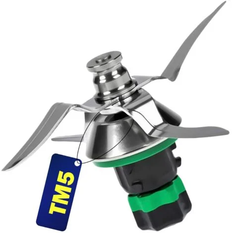 Set coltelli Thermomix TM5 con lame e guarnizione – per robot da cucina Vorwerk Thermomix TM5 – Accessori per la cucina e la cottura