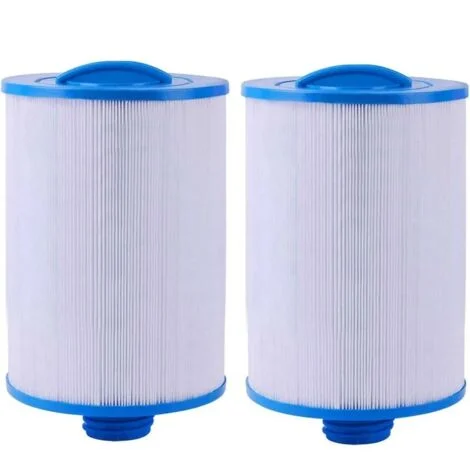 Confezione da 2 cartucce filtro Jacuzzi per spa, Unicel 6CH-940, Pleatco PWW50P3, Waterway Front Access Skimmer e Filbur FC-0359