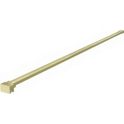 Mexen supporto per parete doccia, oro spazzolato - 800-01-55